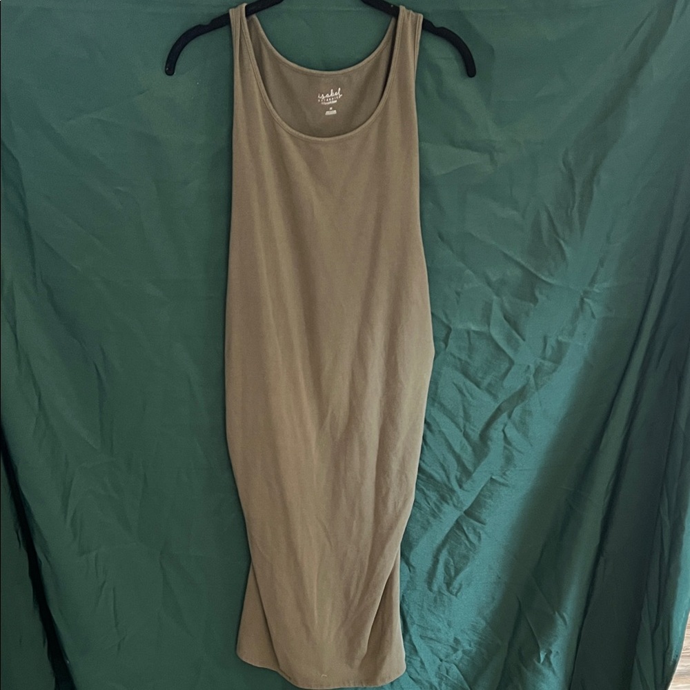 Isabel Maternity by Ingrid & Isabel Olive Midi Dress